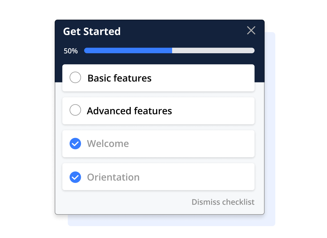 Onboarding checklist